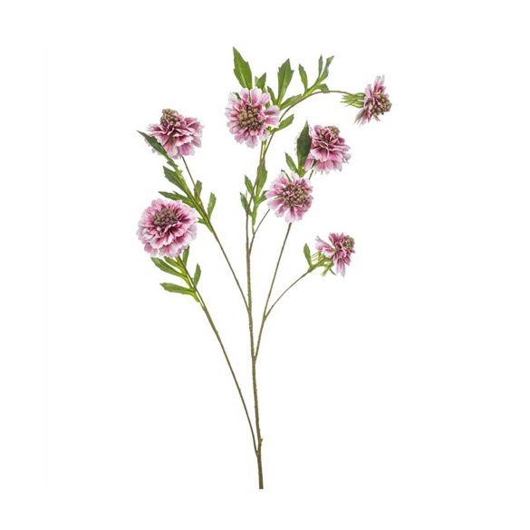 Scabiosa spray 113cm - Világos rózsaszín
