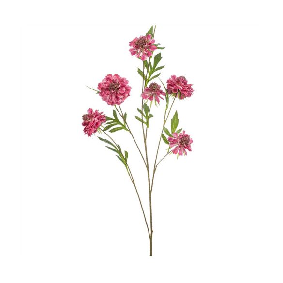 Scabiosa spray 113cm - Rózsaszín