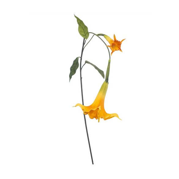 Datura hanging spray 130cm - Sárga