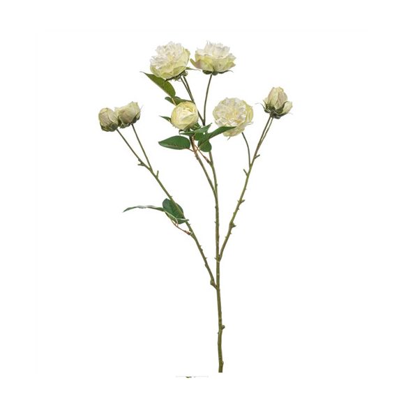 Rose mini spray 65cm - Fehér