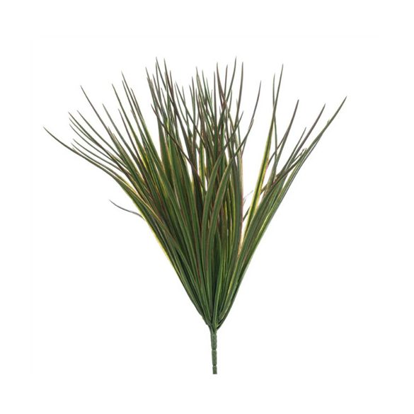 Grass bush UV 40cm - Zöld/piros