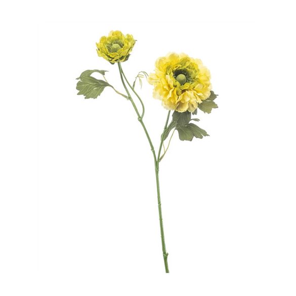 Ranunculus spray 47cm - Sárga