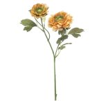 Ranunculus spray 47cm - Világos narancs