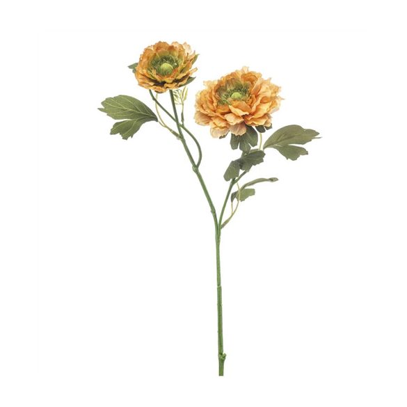 Ranunculus spray 47cm - Világos narancs
