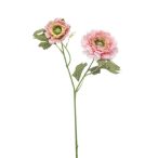 Ranunculus spray 47cm - Világos rózsaszín