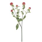 Gomphrena spray 64cm - Piros