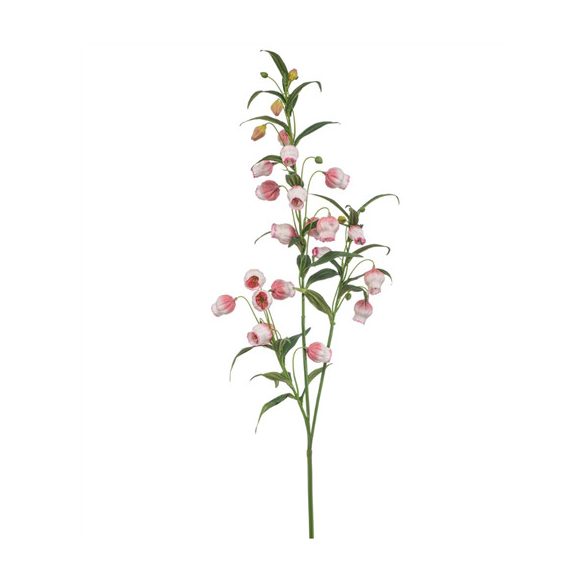 Sandersonia spray x3 110cm - Világos rózsaszín