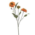 Dahlia spray x3 60cm - Barack