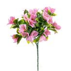   Bougainvillea bush x6 (UV/időjárás álló) 30cm - Rózsaszín