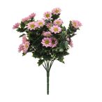 Daisy bush x7 28cm (UV és időjárás álló) - Rózsaszín