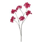 Hydrangea spray x6 85cm - Fuchsia