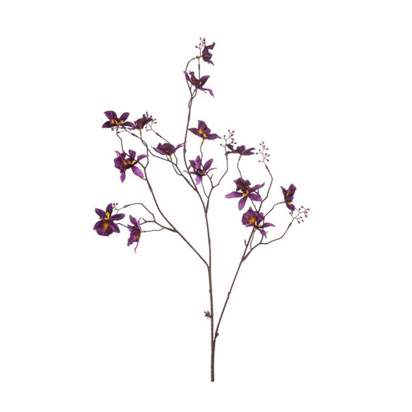 Orchid spray x3 85cm - Lila