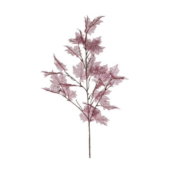 Maple lvs spray 80cm - Burgundy