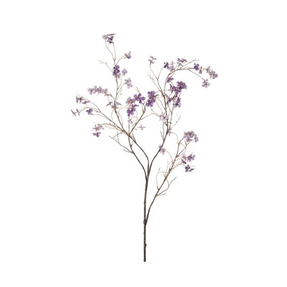 Hydrangea blossom spray x4 117cm - Lila