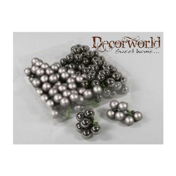 Gömb üveg 2cm antracit matt és fényes S/144