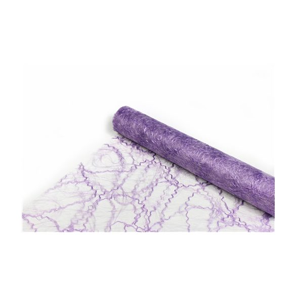 Fodros Préselt Sizal tekercs "Sizotwist New" Levendula (5300) 30cm x 5m