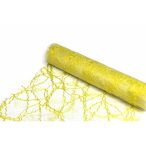   Fodros Préselt Sizal tekercs "Sizotwist New" Sárga (8051) 30cm x 5m