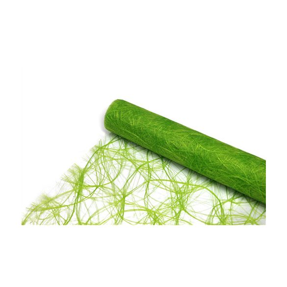 Préselt Sizal tekercs "Sizoweb" Kiwizöld (6280) 30cm x 5m