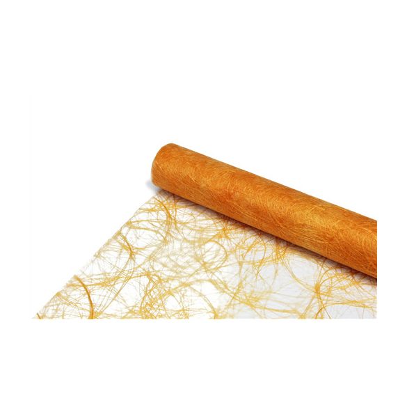 Préselt Sizal tekercs "Sizoweb" Barack (8195) 30cm x 5m