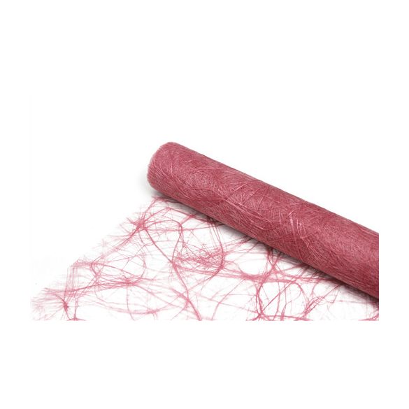 Préselt Sizal tekercs "Sizoweb" Pink (3030) 30cm x 5m