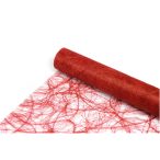   Préselt Sizal tekercs "Sizoweb" Piros (3500) 30cm x 5m