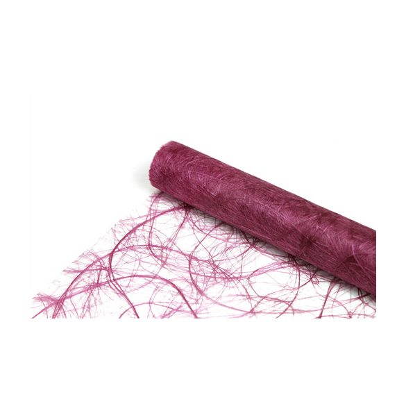 Préselt Sizal tekercs "Sizoweb" Ciklámen (3480) 30cm x 5m