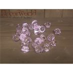 Kristály gyöngy 2,5cm s/24 - Lila