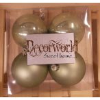 Gömb műanyag 100mm zöld s/4