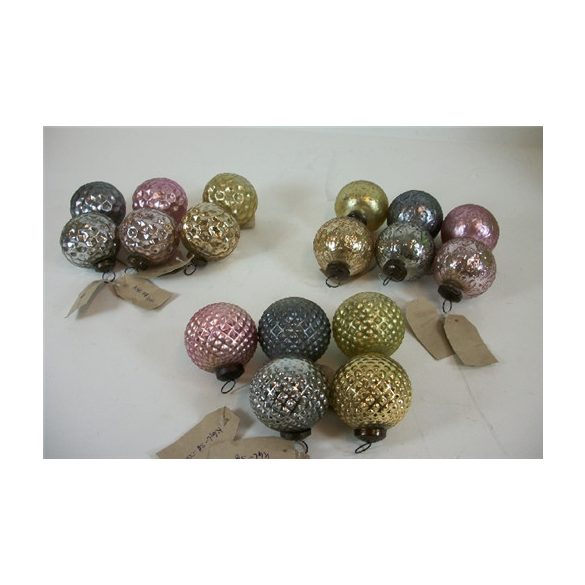 Karácsonyi Gömb 8cm matt/fényes többféle