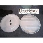 Varrósdoboz fém 26,5x5,4cm - Fehér