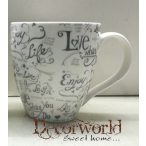 Bögre "Love" 10x11cm 560ml