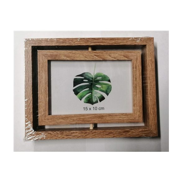 Fa képkeret 15 x 10cm 