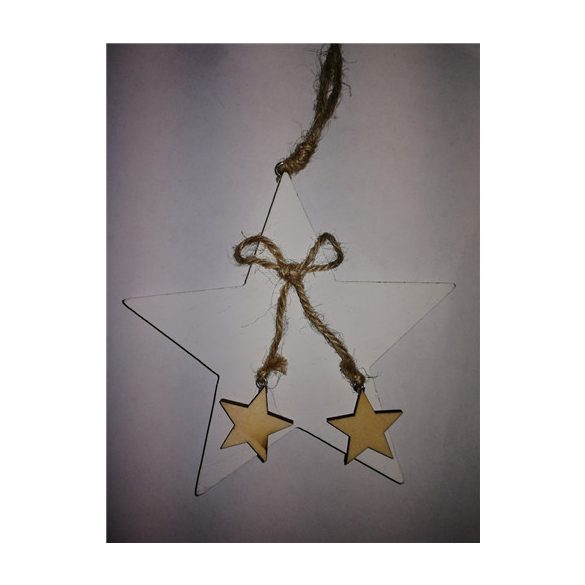 Star mdf 14cm wh/nat