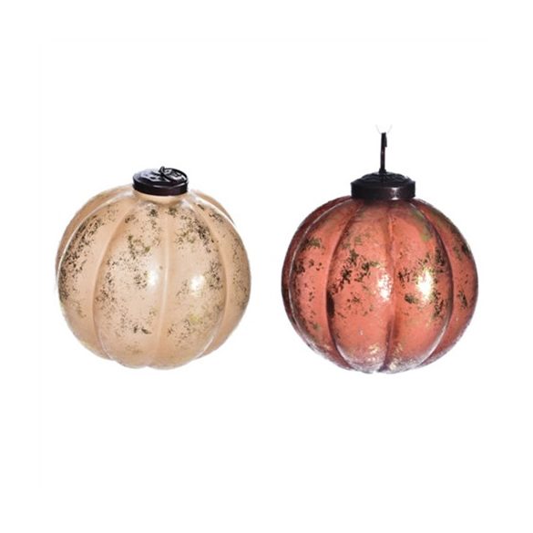 Gömb üveg 12,5cm arany 2 féle