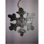 Hópihe akasztós fa 10/13.5cm silver S/4