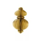 Dekoráció akasztós 20 cm - Arany