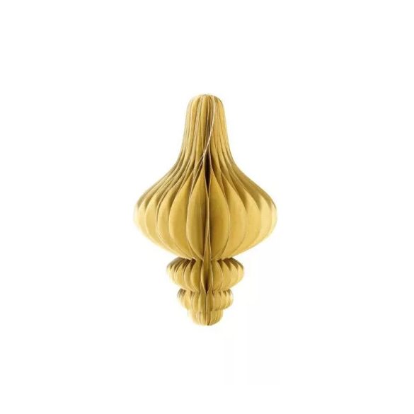 Dekoráció akasztós 20cm - Arany