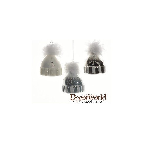 Sapka üveg akasztós - S/2, 3 féle színben