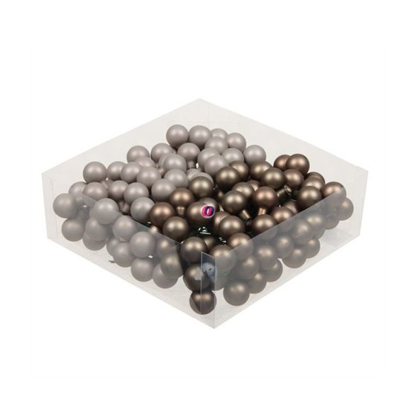 Gömb betűzős üveg 2 cm matt S/144 - Eucalyptus