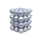 Gömb üveg 4 cm világoskék matt-fényes S/36