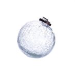 Gömb 7,5cm átlátszó