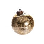 Üveggömb 15cm - Arany