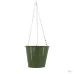 Kaspó akasztós 16x16x12 cm - Zöld