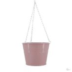 Kaspó akasztós 21x21x16 cm - Rózsaszín