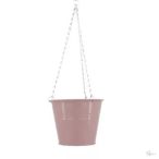 Kaspó akasztós 16x16x12 cm - Rózsaszín