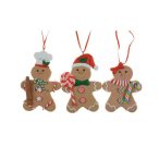 Dekoráció mézi 11 cm akasztós - 3 féle