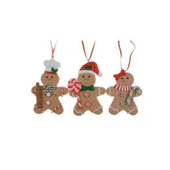 Dekoráció mézi 11 cm akasztós - 3 féle