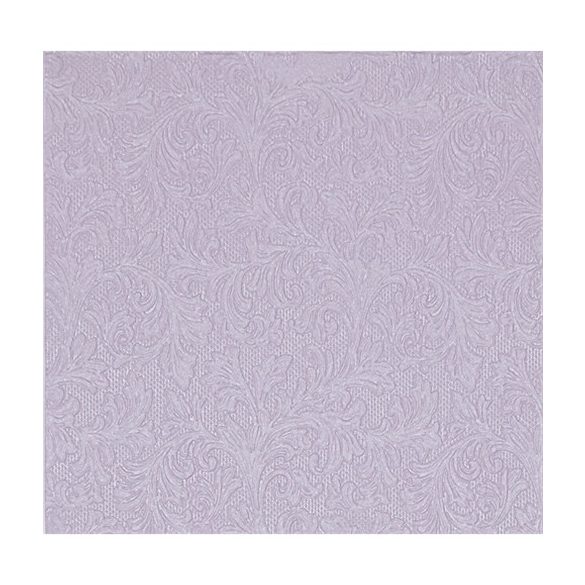 Papír szalvéta 33x33cm 3 régetű - Fiorentina uni - Fényes levendula (20db/csom.)