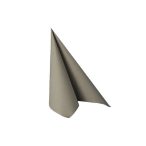   Papír Szalvéta 3 régetű - Uni szürke 33x33cm szürke S/16db