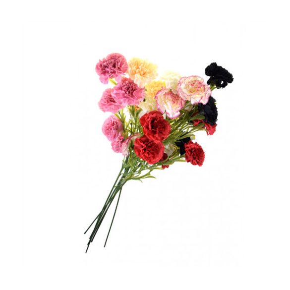 Szegfű szálas 87cm 5fej - Több színben